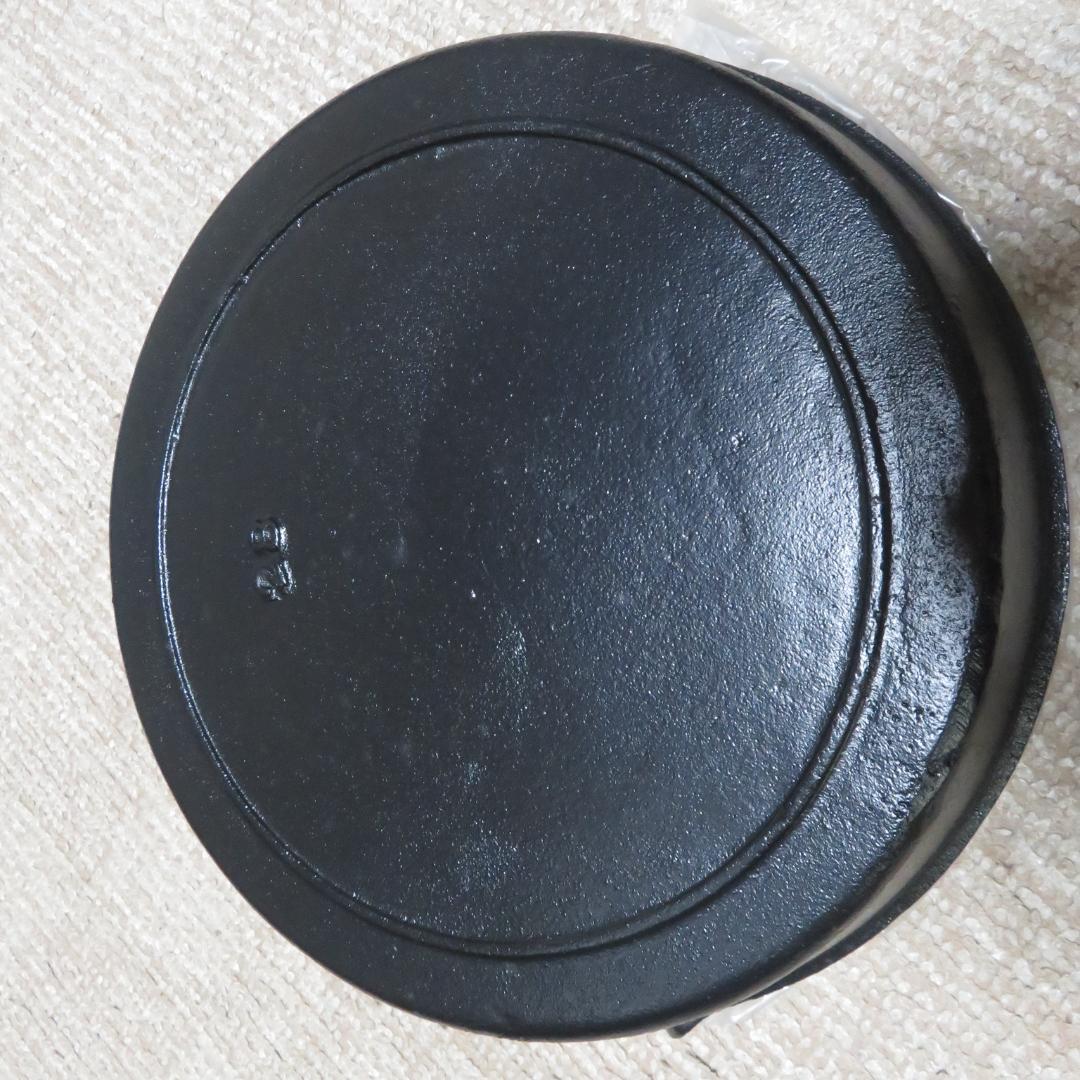 未使用　保管品　すき焼き鍋　28㎝　鉄なべ　鉄鍋　４㎏位　まとめて　５個