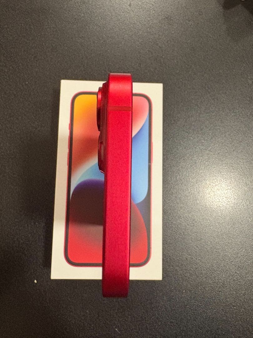 Apple iPhone14 256GB レッド ピン付き