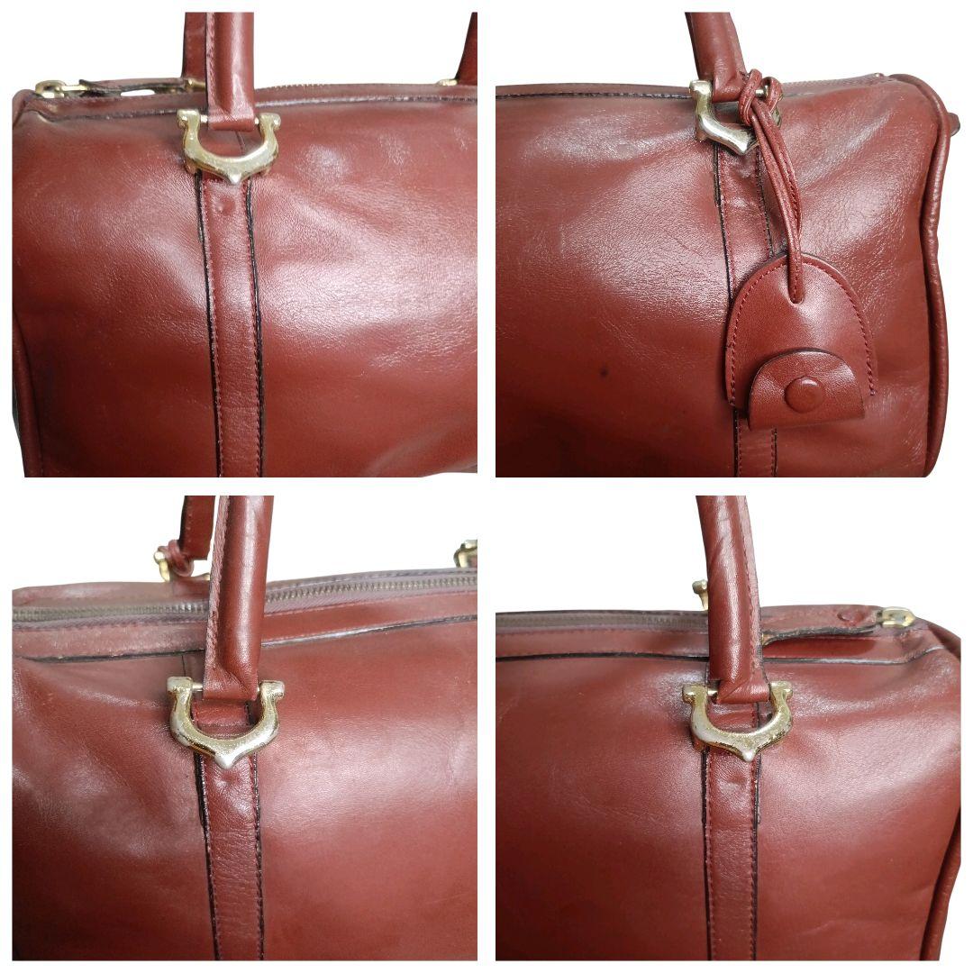 ✨mast de Cartier マストライン カデナ付き ミニボストンバッグ