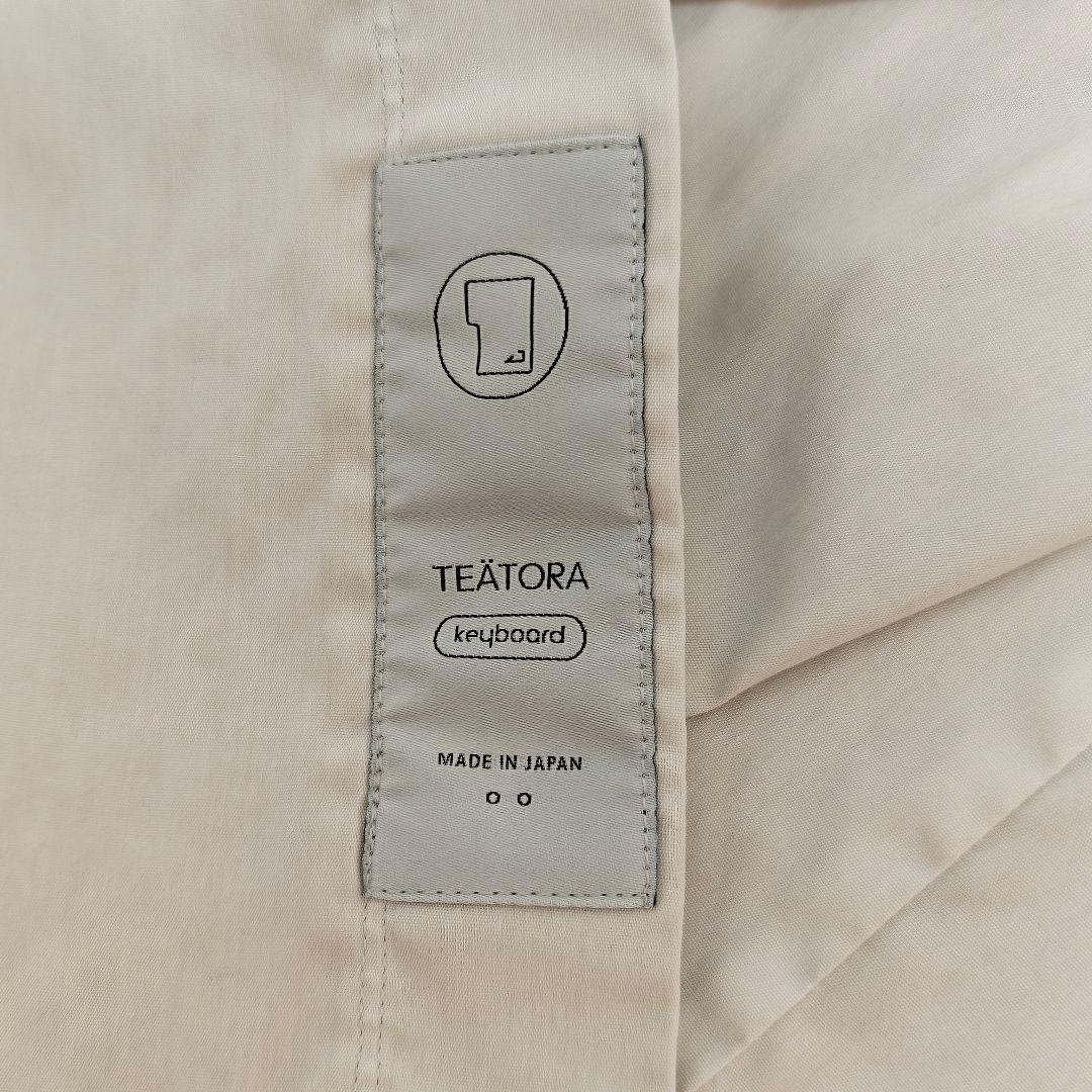TEATORA KEYBOARD SHIRT サイズ2 WHITE