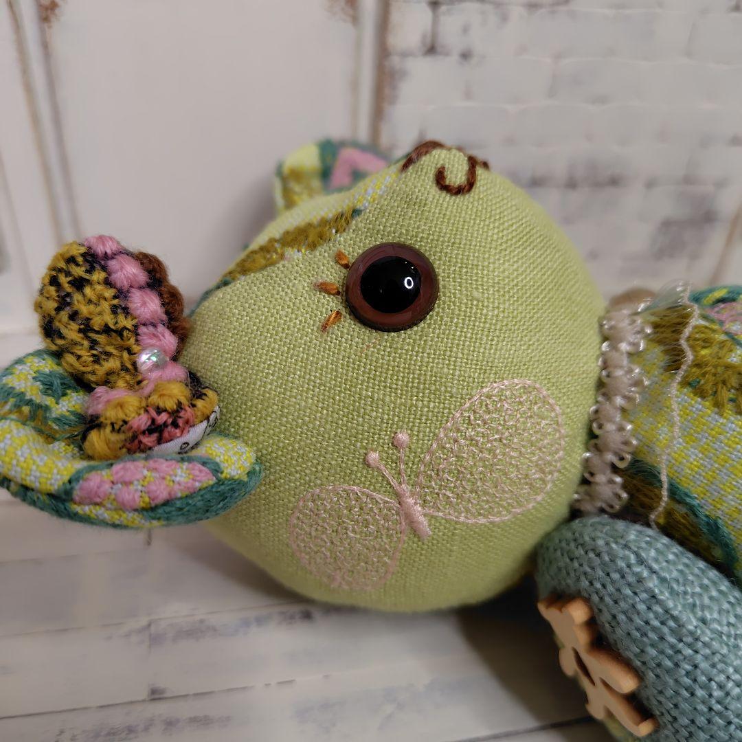 ミナペルホネン＊ハンドメイド＊ぬいぐるみ＊テディベア＊76