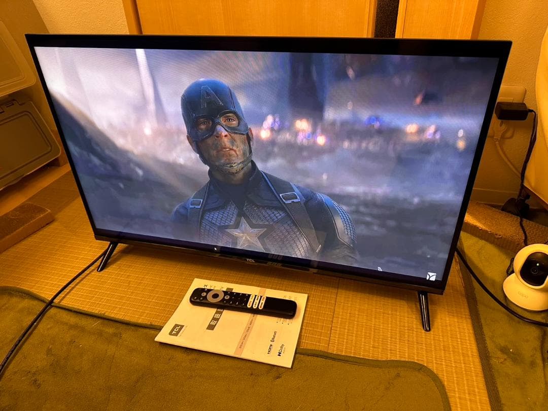 23年製超極美品！TCL 32S54H スマートテレビ　チューナーレス　32型