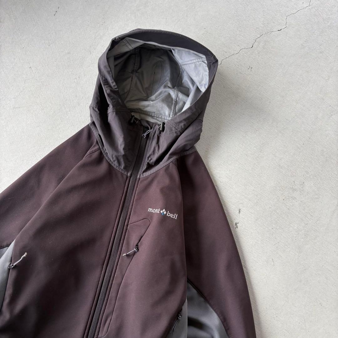 90s mont-bell ソフトシェルパーカー　ジャケット　Y2K TECH