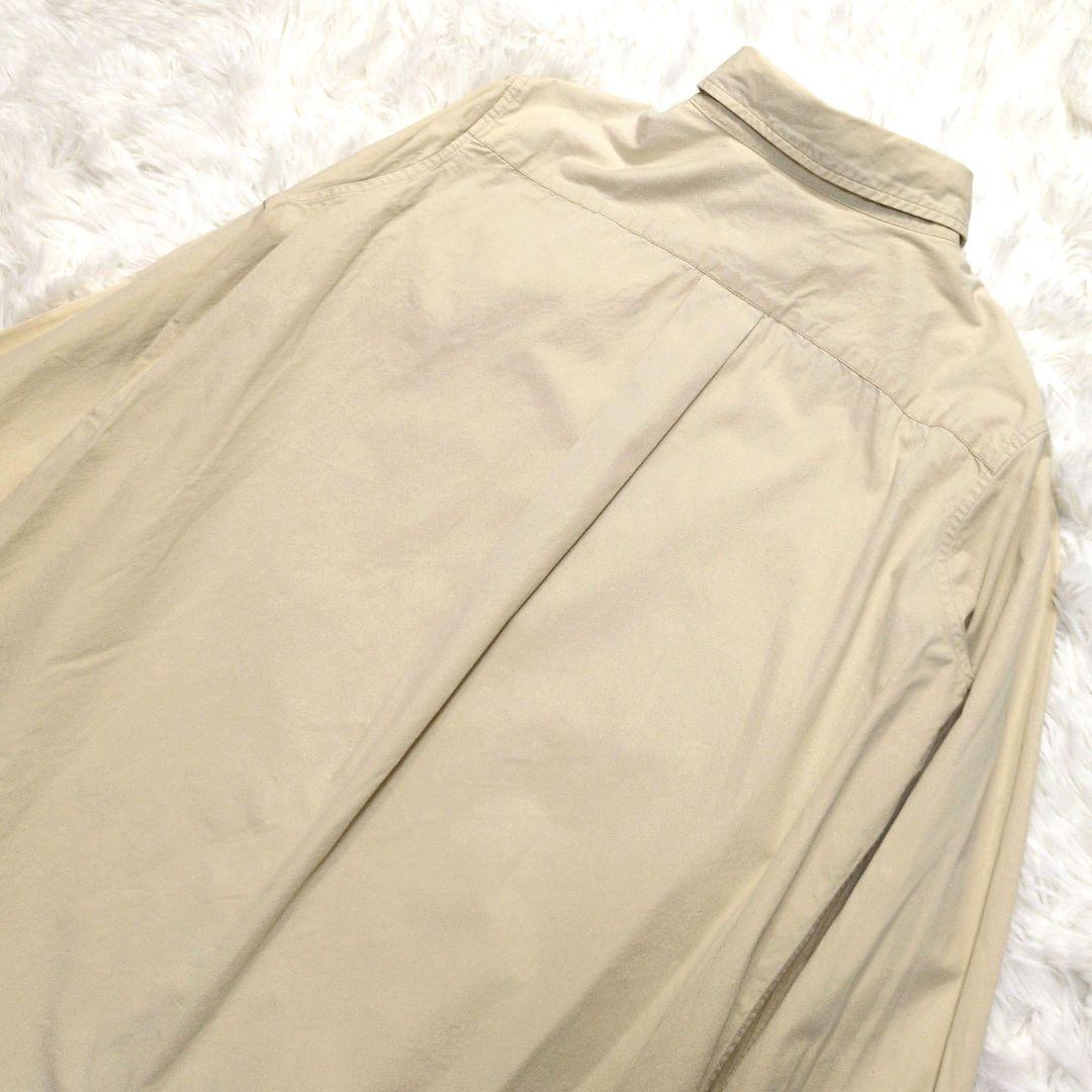 美品✨マディソンブルー マダムシャツ B刺繍 長袖 ベージュ 02