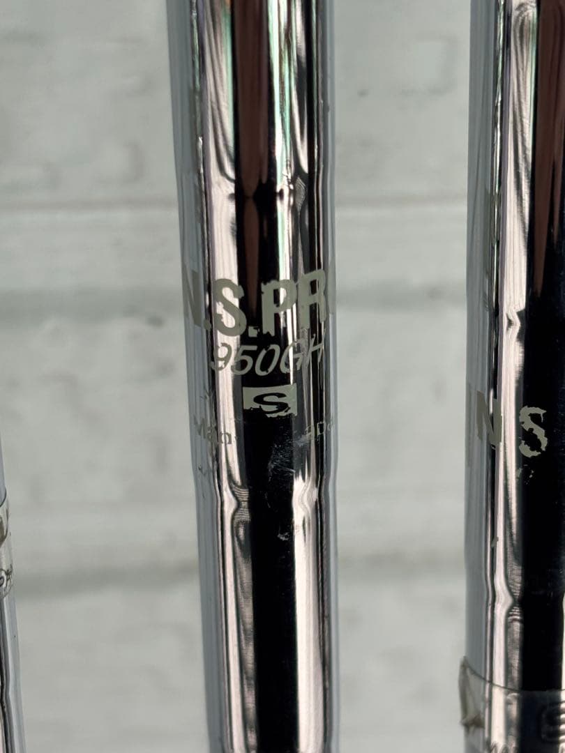 スリクソンZR800 4〜9 P 7本セット NSpro950 Ｓシャフト