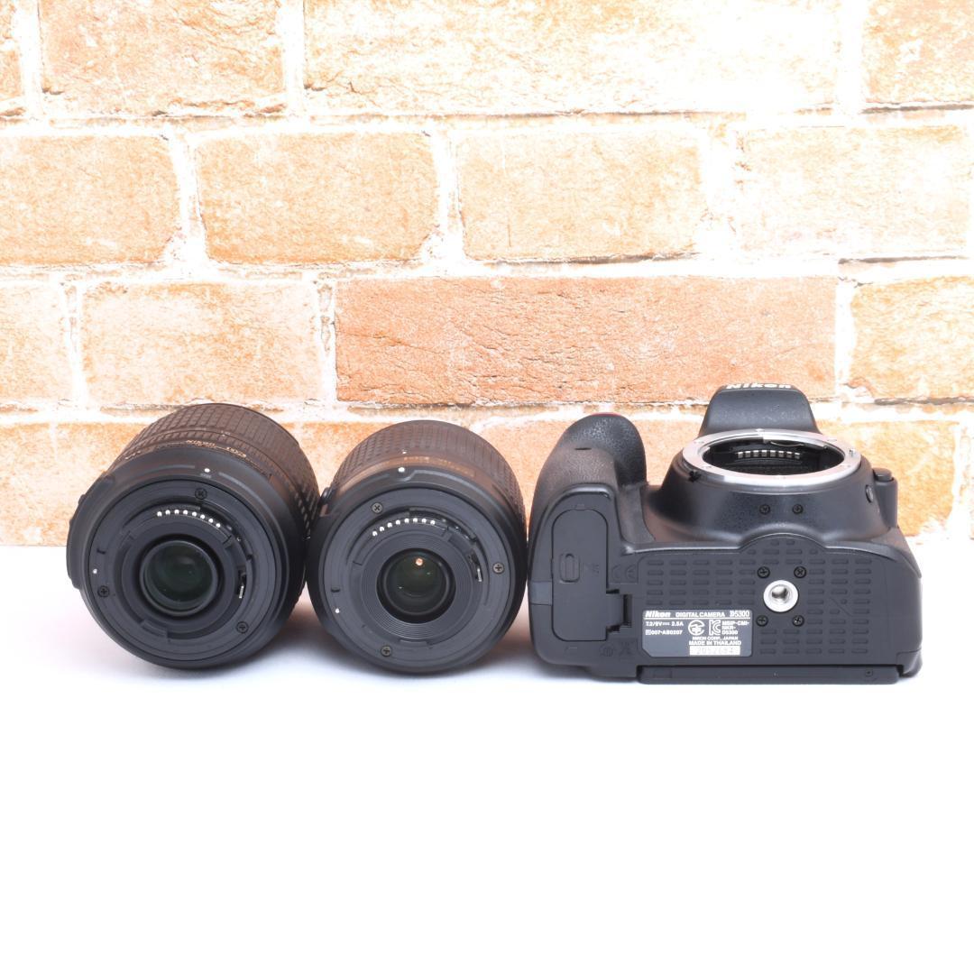 Wi-Fi搭載&超高画質✨Nikon ニコン D5300✨望遠レンズセット