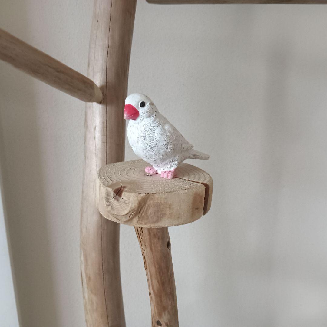 バードアスレチックジム大型 ⑫ 天然木 自然木 流木 インコ おもちゃ