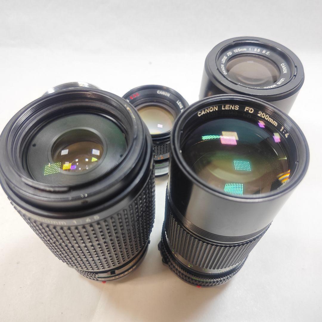 Canon A-1 一眼レフカメラ レンズ5本セット