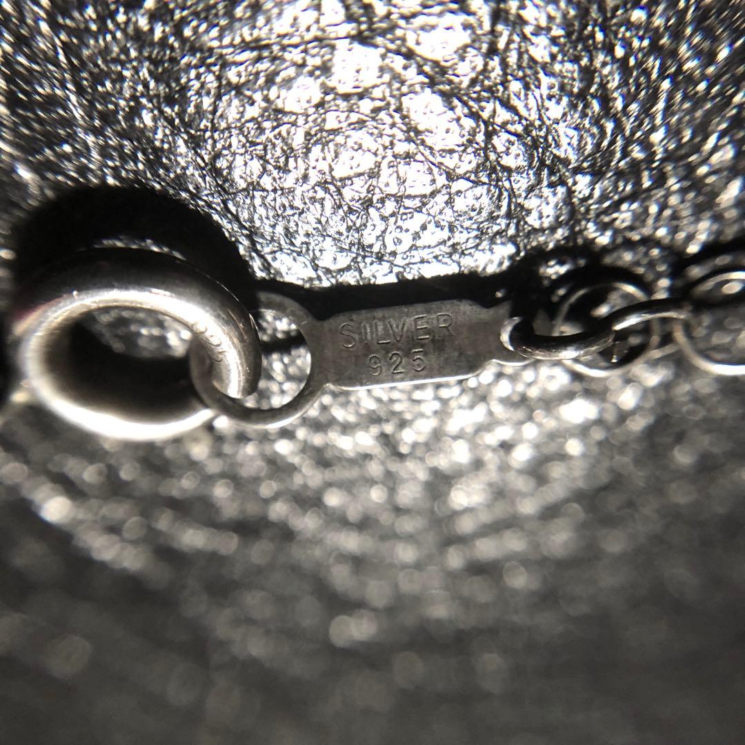 アクセサリー Vintage Silver Green Stone Necklace 925