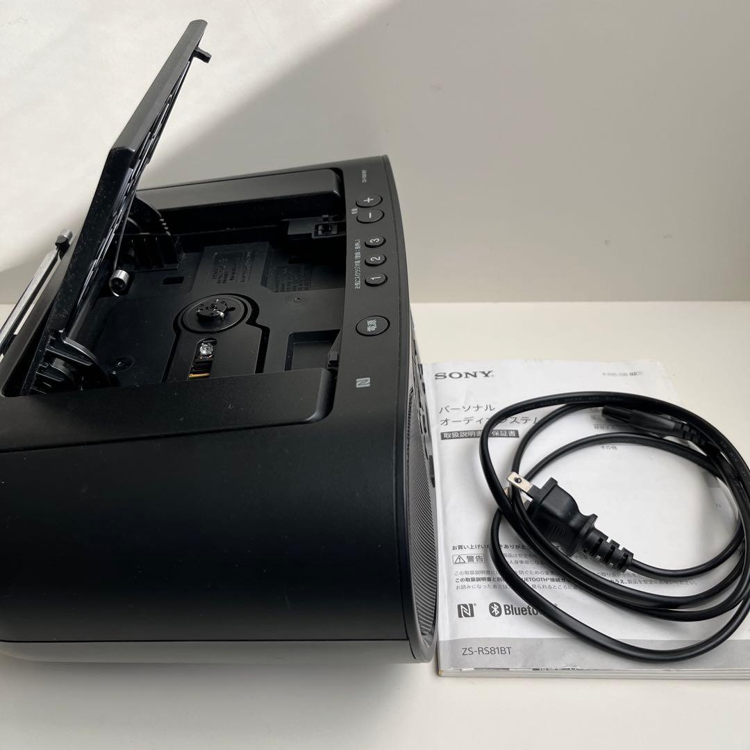 SONY CD・SD・USB対応オーディオシステム ZS-RS81BT
