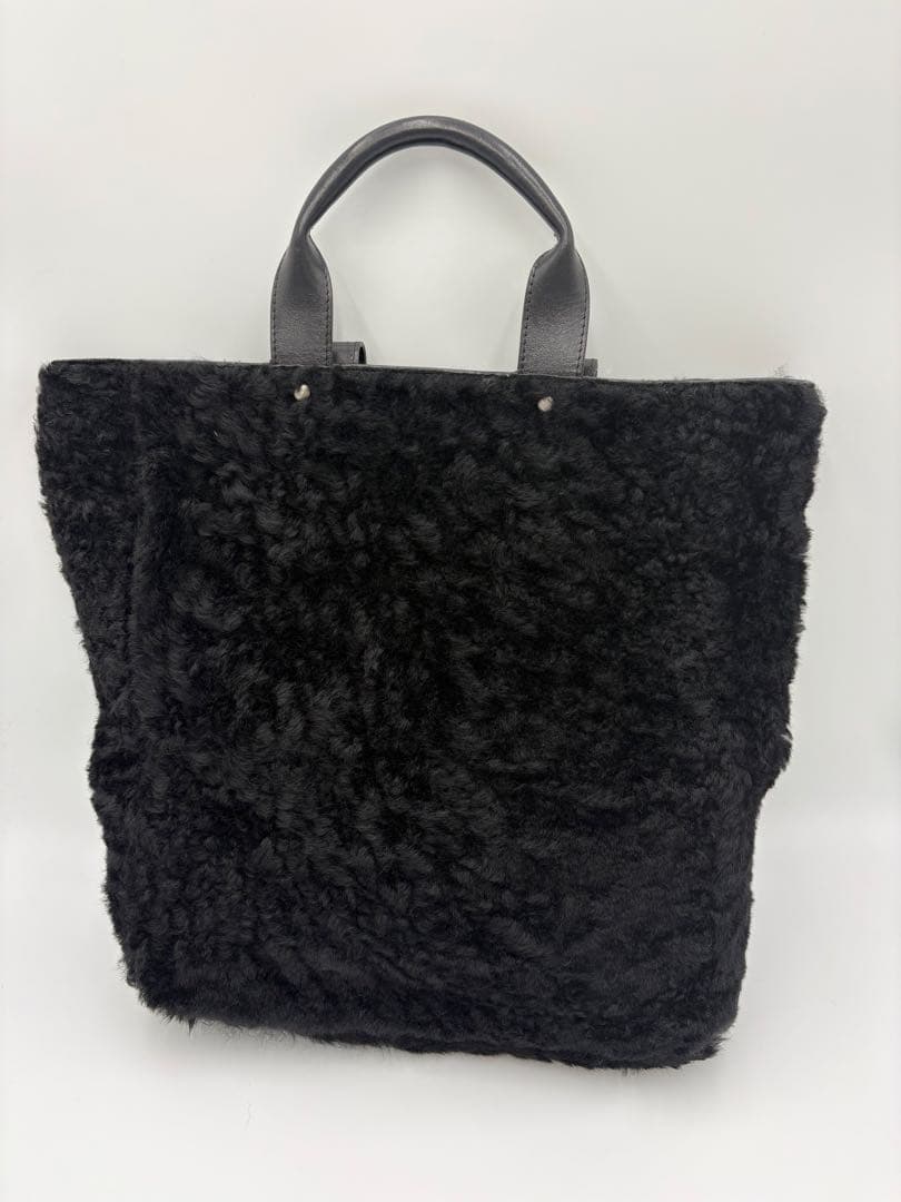 新品未使用　ドリスヴァンノッテン　レザートートバッグ　ブラック