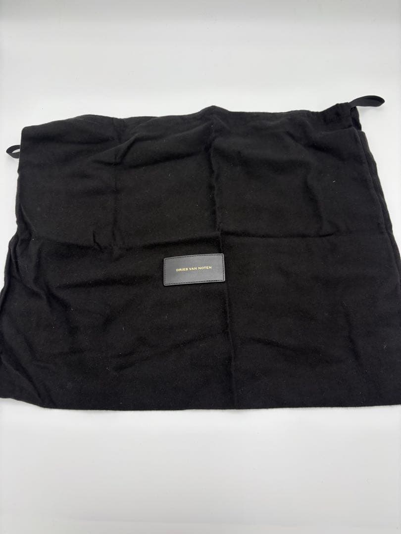 新品未使用　ドリスヴァンノッテン　レザートートバッグ　ブラック