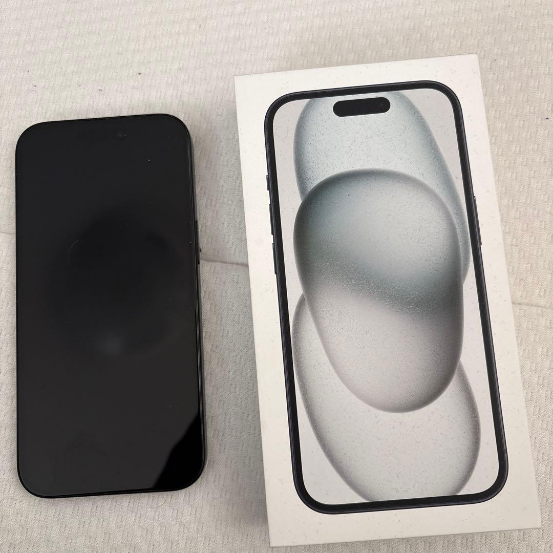 スマートフォン本体 iPhone15 black 256gb