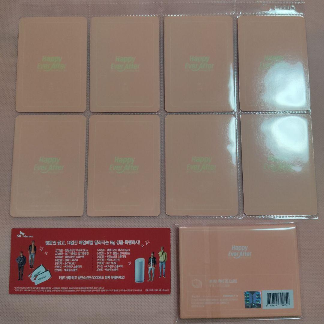 ジン BTS ミニフォト コンプ ハピエバ happy ever after