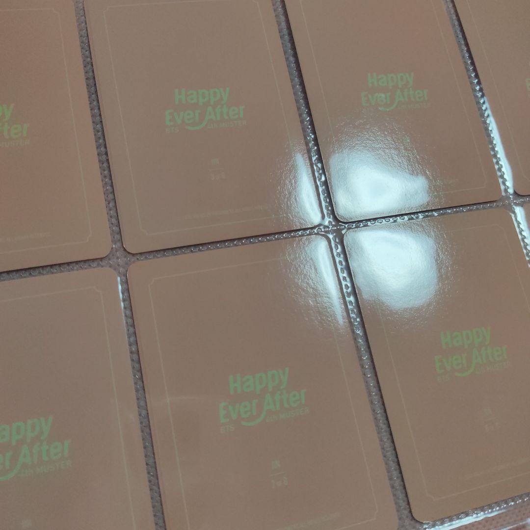 ジン BTS ミニフォト コンプ ハピエバ happy ever after