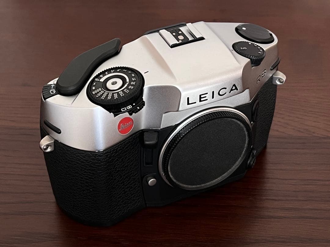美品　ライカR8シルバー　プラスチックケース付