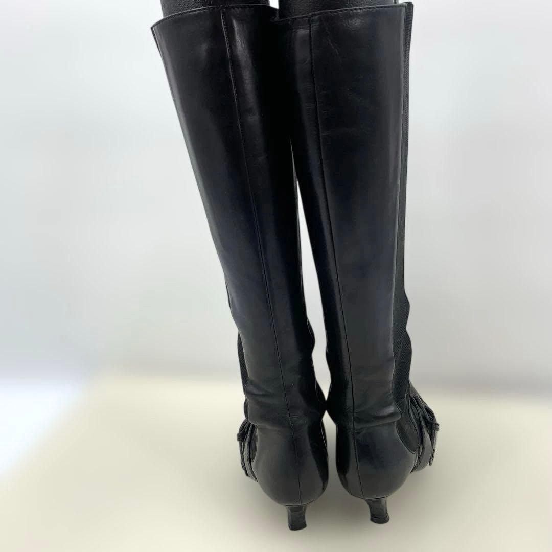 CHANEL シャネル　サイズ表記「35C」22.5センチ程度　サイドゴアブーツ