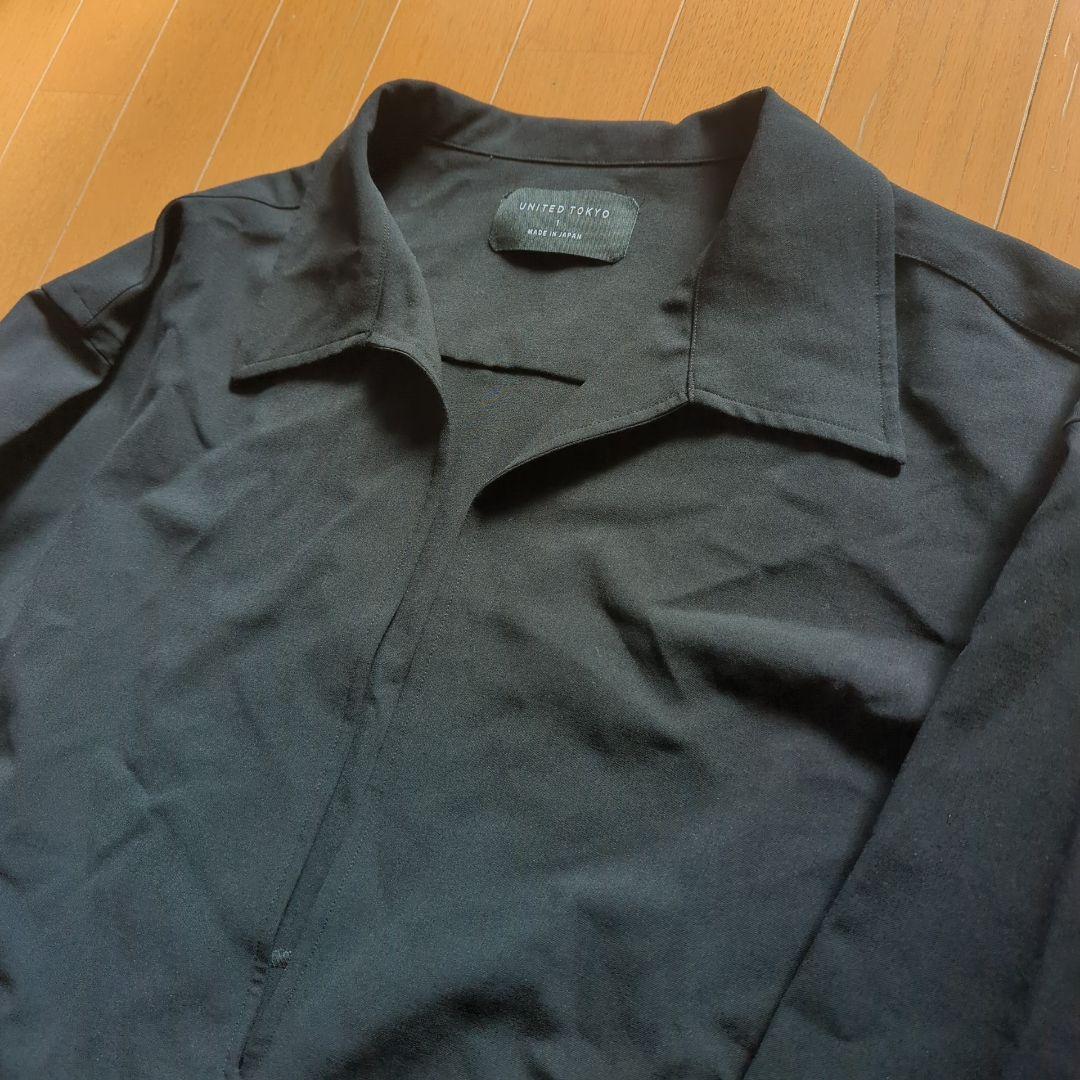 UNITED TOKYO POWER STRETCH WOOL バルーズシャツ