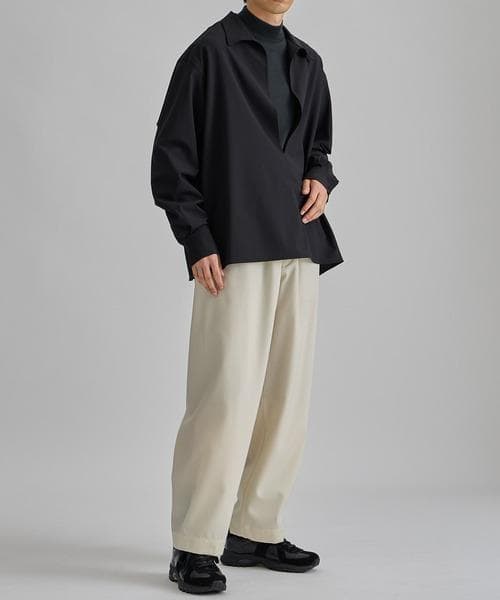 UNITED TOKYO POWER STRETCH WOOL バルーズシャツ