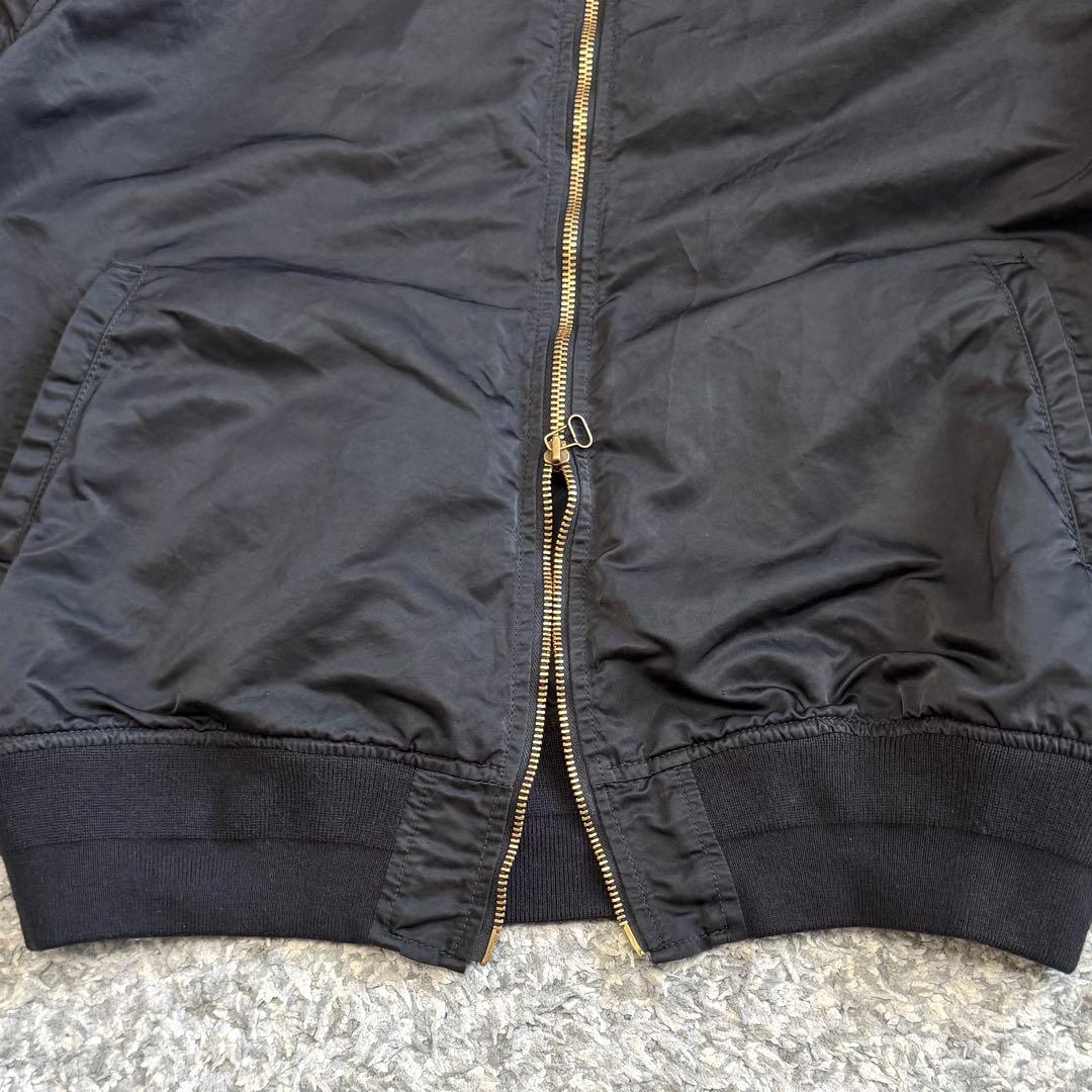 定価56160円 Deuxieme Classe ミリタリーブルゾン ブラック