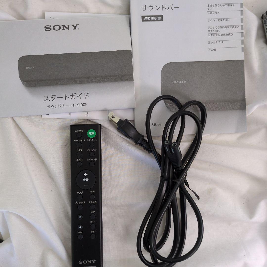 SONY HT-S100F サウンドバー　2024年製