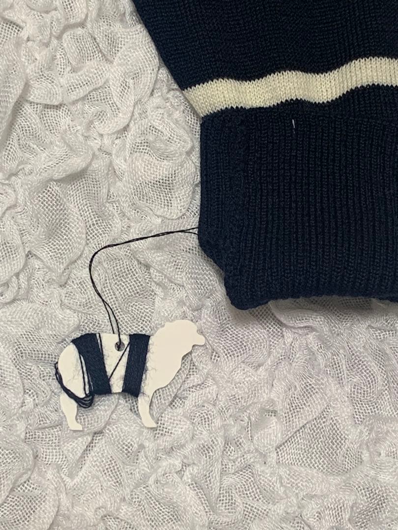 【タグ付未使用】ミュベール✖︎東山動植物園　コラボ　アニマルニットカーディガン