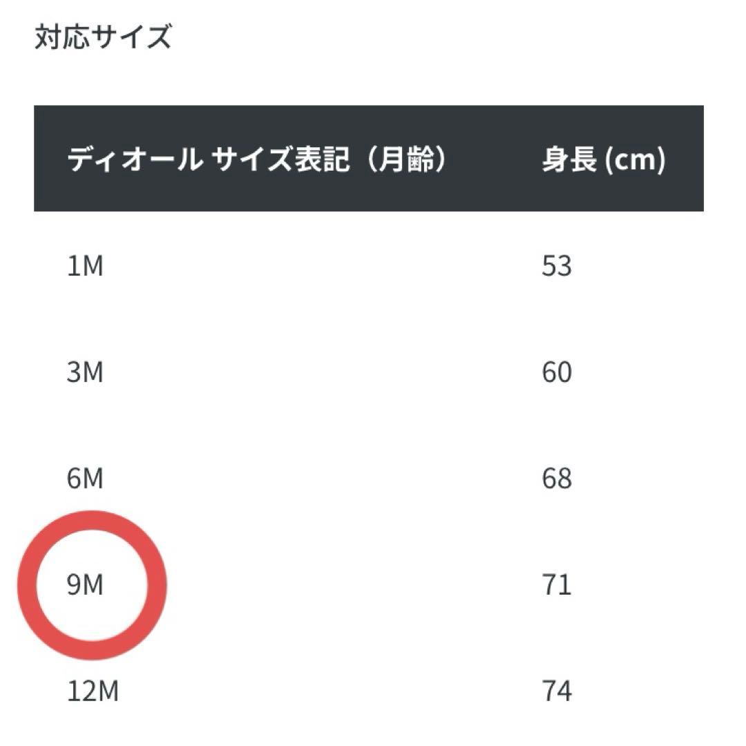 d*3様 【新品未使用】DIOR ディオール ワンピース ベビー Aラインドレス