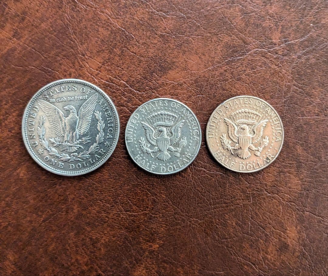 m*o様 アメリカ・モルガンダラー・ケネディハーフダラー