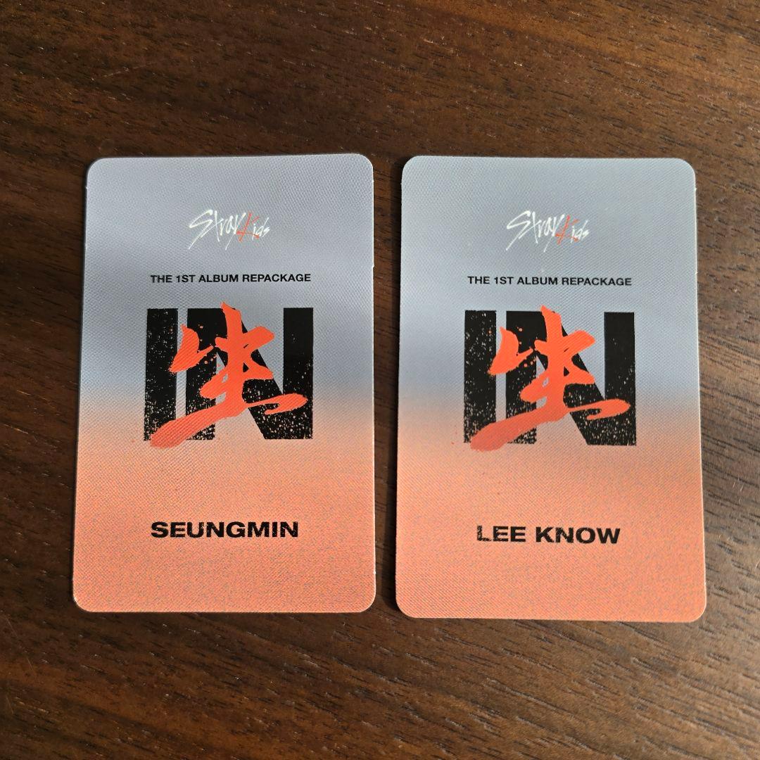 StrayKids スキズ in生 店舗特典 mmt リノ スンミン トレカ