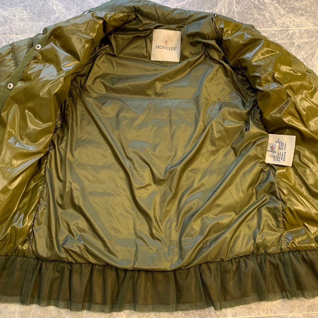 MONCLER モンクレール＊SACAI フリル 軽量ライトダウン