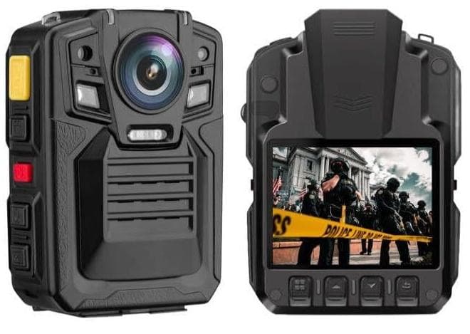 ボディカメラ 64GB 2*2000mAh 2160P HD赤外線暗視 動き検出