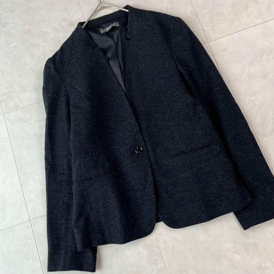 美品✨UNITEDARROWSノーカラージャケットパンツ セットアップスーツ40