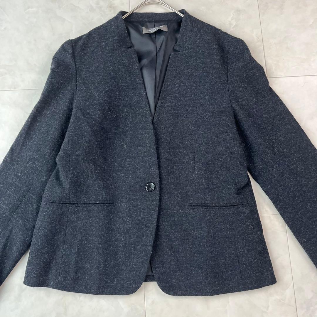 美品✨UNITEDARROWSノーカラージャケットパンツ セットアップスーツ40