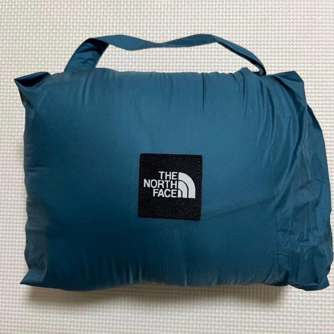 ノースフェイス シェルブランケット 限定色 マラードブルー