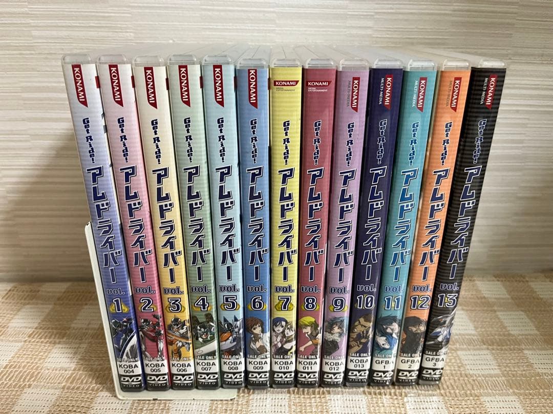 Get Ride アムドライバー 全13巻セットDVD セル版