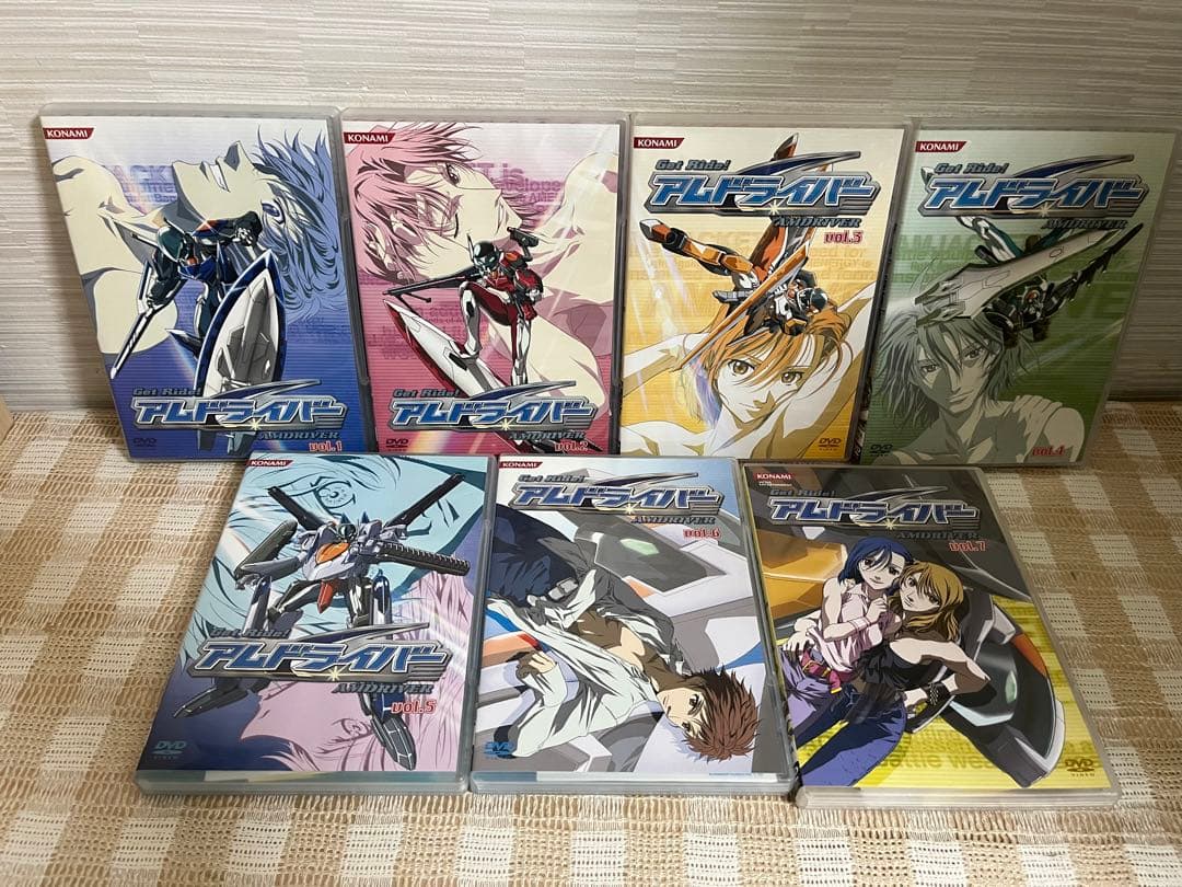 Get Ride アムドライバー 全13巻セットDVD セル版