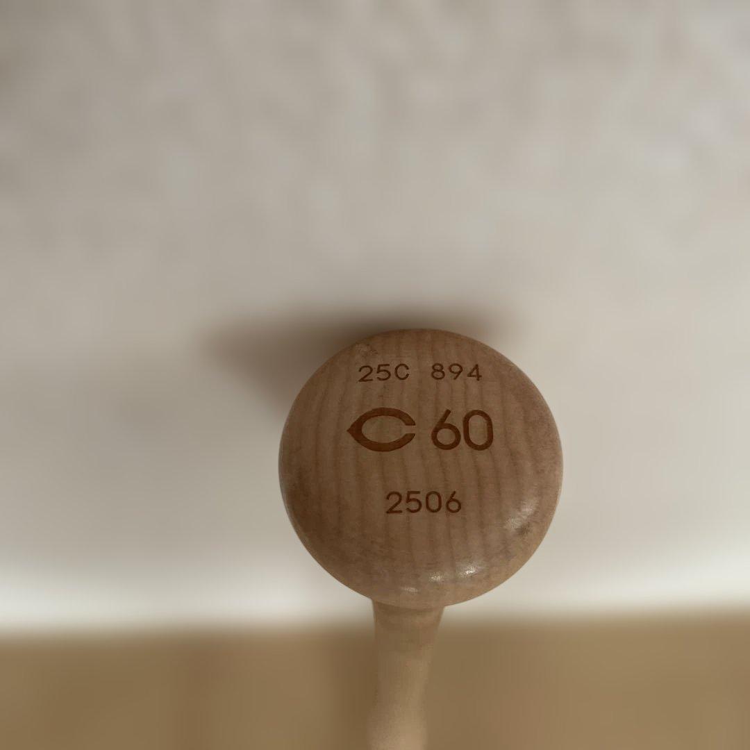 あさつあ‼️！広島カープ田村選手木製バット！！