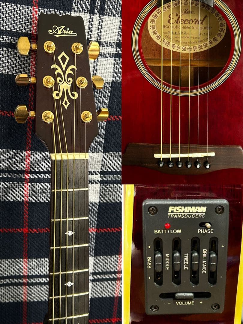 みなみさん専用 美品 Aria製エレアコ FEA-30Z Fishman搭載