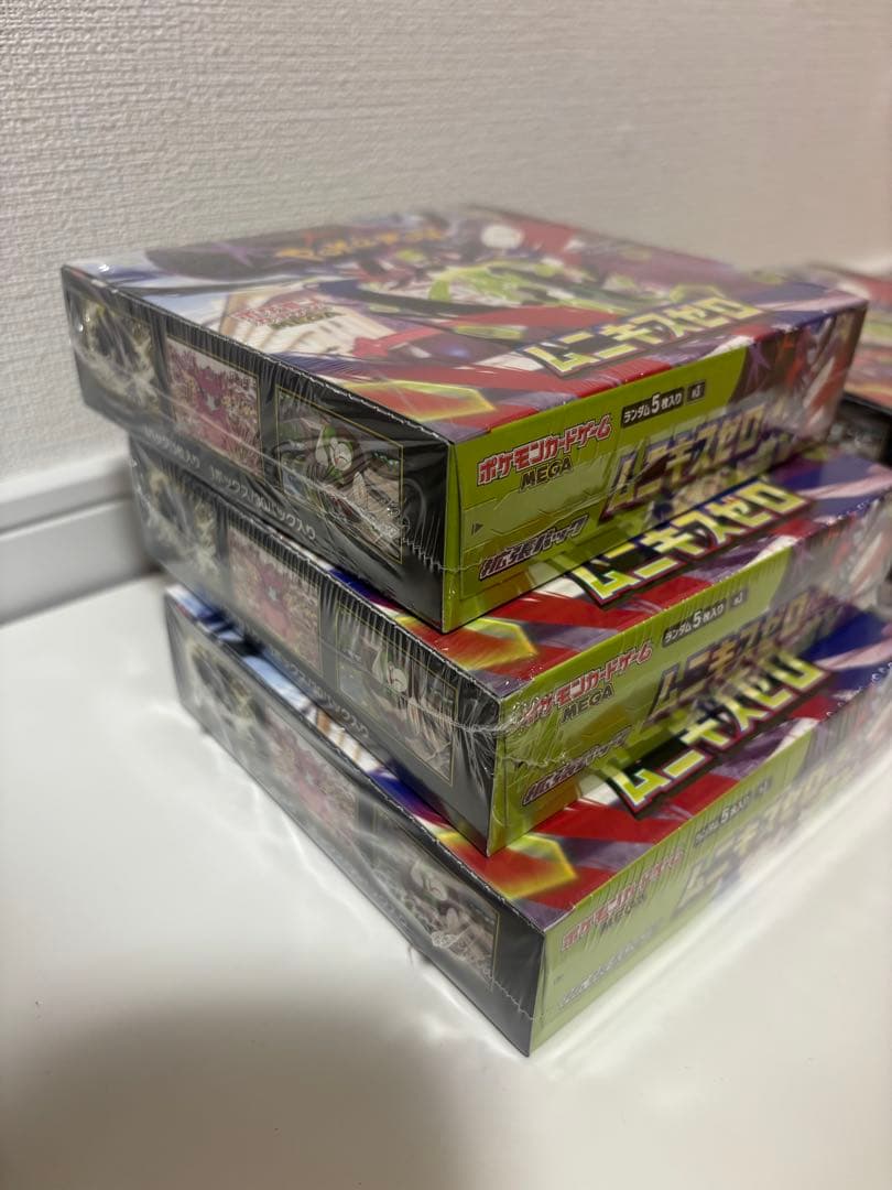 ポケモンカード ムニキスゼロ 7BOX シュリンク 付き封入率一致品