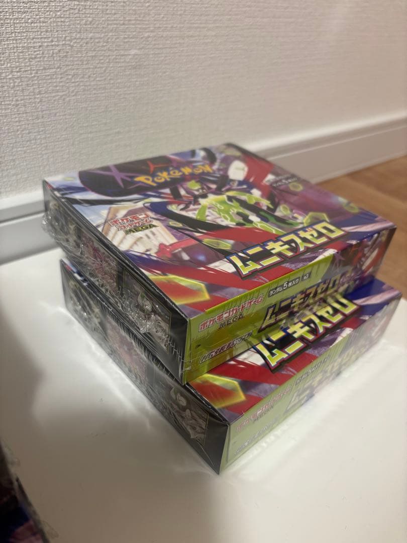 ポケモンカード ムニキスゼロ 7BOX シュリンク 付き封入率一致品
