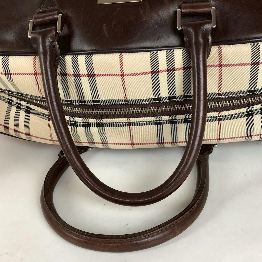 BURBERRY バーバリー ノバチェック ハンドバッグ レディース ブランド