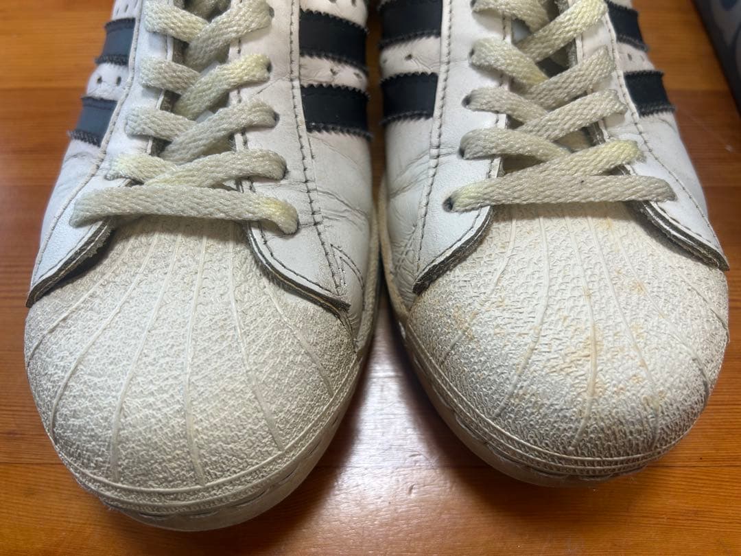 箱付き）スーパースター フランス製 オリジナル　adidas superstar