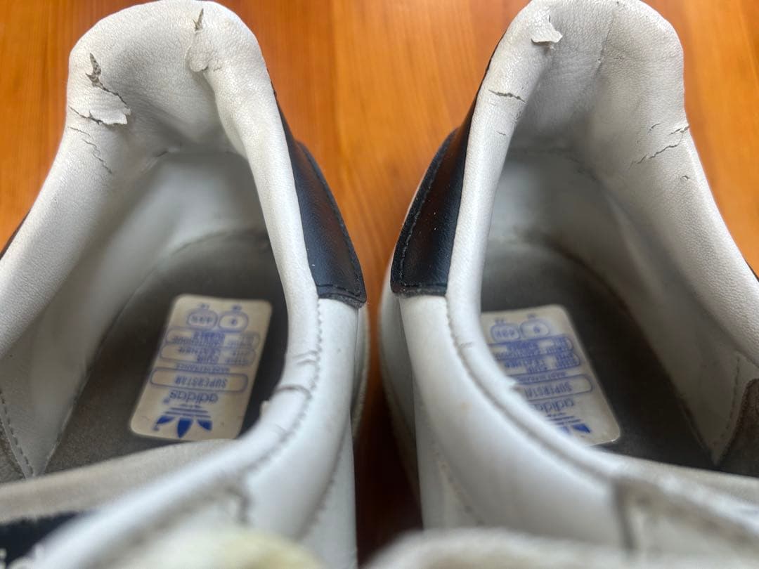 箱付き）スーパースター フランス製 オリジナル　adidas superstar