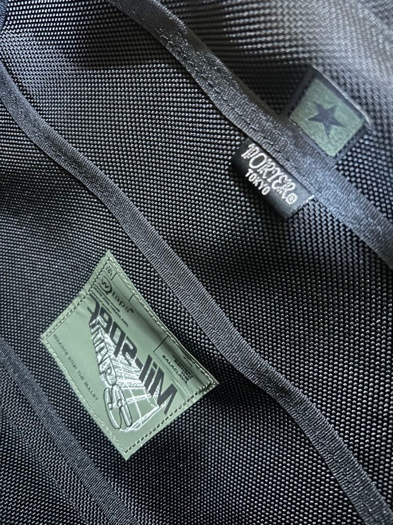 PORTER×WTAPSポーター×ダブルタップス コラボ トートバッグ⭐︎ブラック