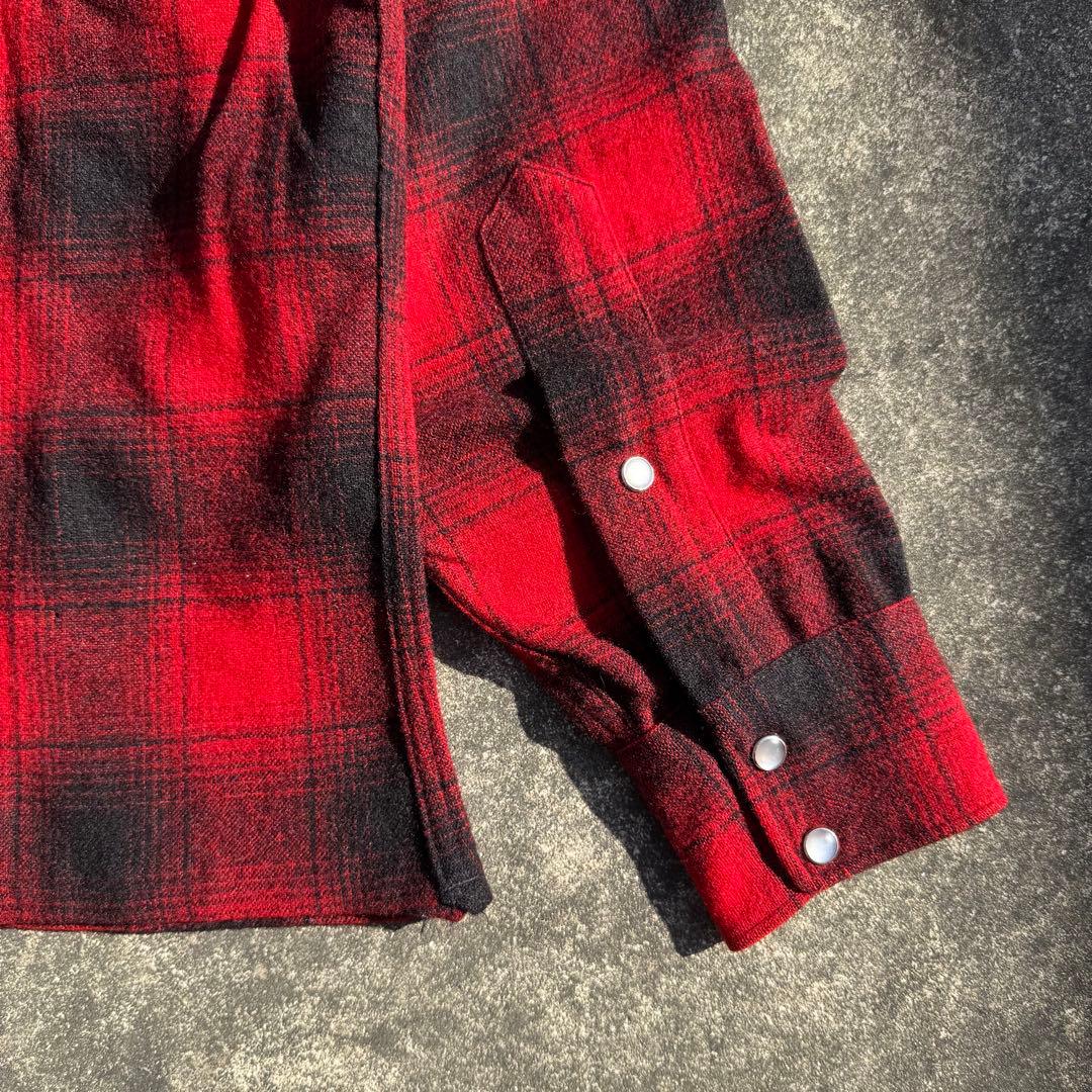 maciko mama 70s USA製 ペンドルトンウエスタンシャツ M