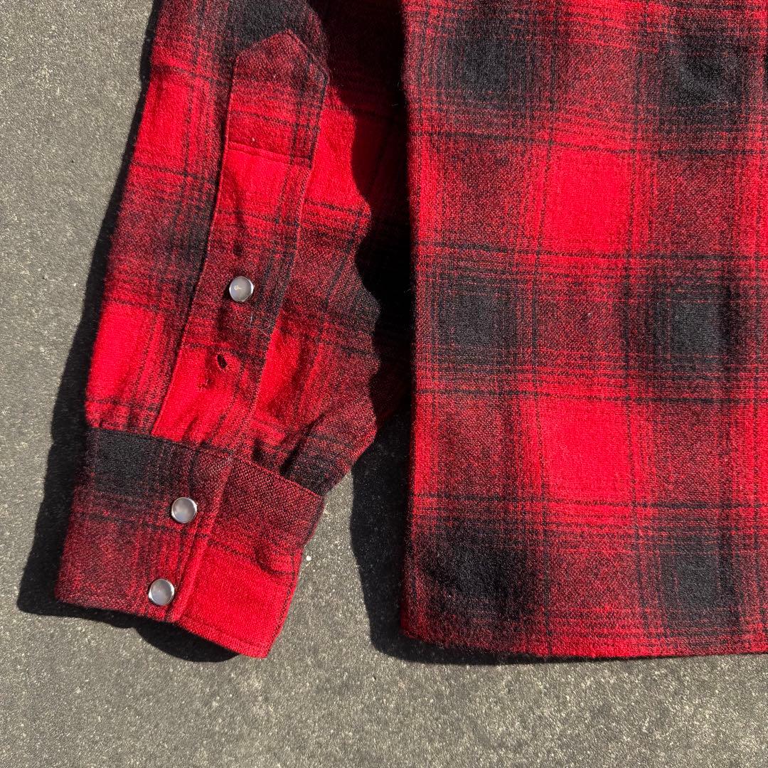 maciko mama 70s USA製 ペンドルトンウエスタンシャツ M