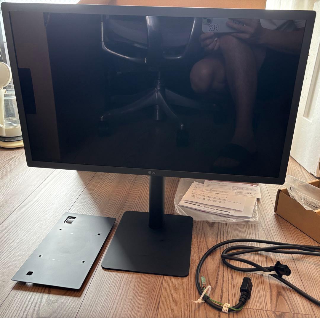 【美品】LG UltraFine 24MD4KL 23.7インチ　4K