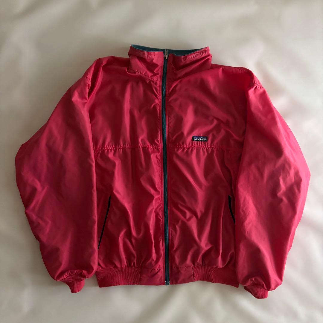 90S USA製　Patagonia シェルドキャプリーン　レッド