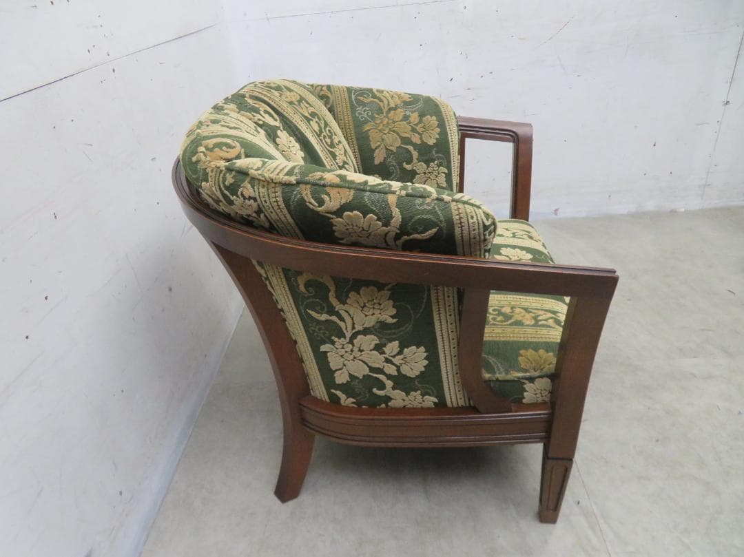 美品■マルニ■ロイヤル■シャルル アームチェア■1人掛けソファ■金華山■31万円