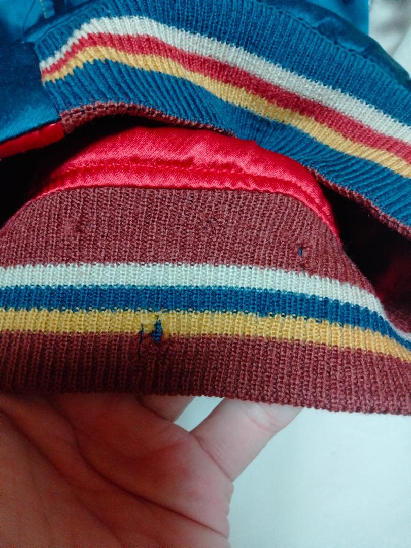 東洋エンタープライズ和柄両面刺繍リバーシブルスカジャンジッパーTALON回転式S